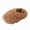 L101-Coffee, variant on Kids Curly Fuzzy Closed Toe House Slippers, Back Elastic Strap Warm Plush Indoor Bedroom Non Slip Footwear for Toddler Boys Girls(L101-Red,9)