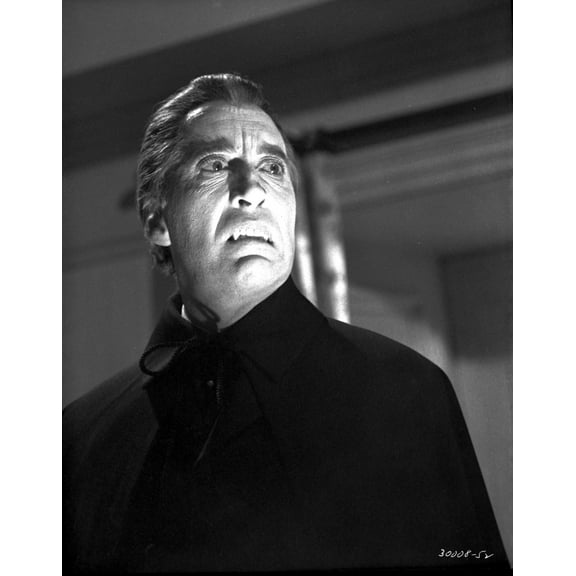 Film still of Christopher Lee as Dracula Photo Print (24 x 30)