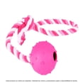 thumbnail image 2 of Juguete para Perro Pets & More Pelota con Cuerda y Nudo Varios Colores 1 Pza, 2 of 4