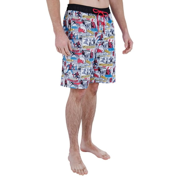 Marvel Spider-Man Swim Trunks Bathing Suit UPF 50  Little Kid to Adult