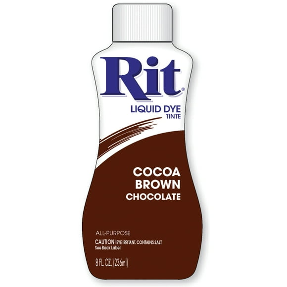 Teinture de Rit Liquide 8oz-Cocoa Brun