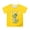 C112 Yellow, variant on Gbsyewxs Childrens Shirts Short Sleeve Crew Neck Letter Dinosaur Print Loose Summer Toddler Girls Outfits Black Size 3-4 Years