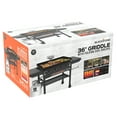 thumbnail image 3 of Blackstone Original 36” Omnivore Propane Griddle with Folding Side Shelves, 3 of 12