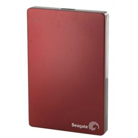 UPC 763649052853 product image for Seagate Backup Plus 1TB Slim Portable External Hard Drive, Red | upcitemdb.com