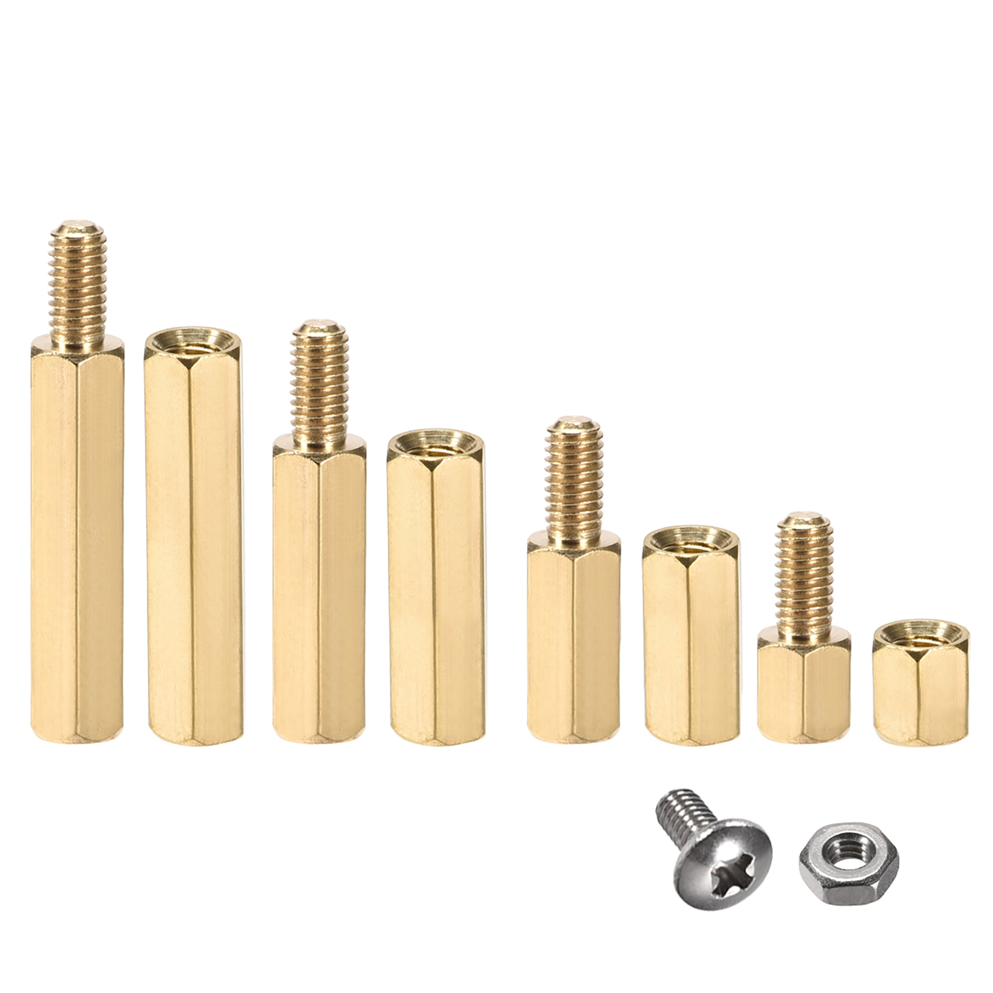 10 pieces Standoffs & Spacers M3 x 10mm CIRCULAR CLEARANCE SPACER 