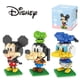 thumbnail image 2 of Disney Building Blocks Mickey Mouse Donald Duck Goofy Bricks Anime Mini Action Figures Heads Assembly Toys Kids Birthday GiftsWith box Gao Jinjia LED, 2 of 2