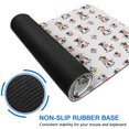thumbnail image 6 of Long Mouse Pads for Desk,White Cow Hat Pattern Desk Mats on Top Of Desks, Desk Mouse Pad Extra Large with 3mm Non-Slip Base and Stitched Edge for Gaming,Office,Work,Home 47.3"x23.6", 6 of 6
