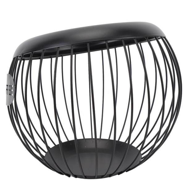 Cesta De Alambre Para Soporte De Cápsulas De Café, Organizador Grande De Cápsulas De Café, Organizador De Cápsulas De Café Para Mostrador De Escritorio, Cesta De