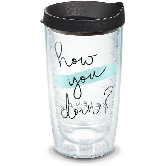 Tervis Friends - How You Doin' Made in USA Double Walled Insulated Travel Tumbler, Classic 16oz