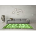 thumbnail image 3 of Ahgly Company Indoor Rectangle Oriental Green Traditional Area Rugs, 7' x 9', 3 of 4