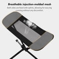 thumbnail image 6 of Universal Camping Chair Footrest, Folding Attachable Leg Rest Recliner Lazy Telescopic Accessories for Outdoor Gardening Fishing Beach Hiking (Gray), 6 of 7