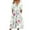 White, variant on PMUYBHF Womens Pants Dressy Casual Ankle Skinny Women's Fashion Floral Print V Neck Lace Mid Sleeve Dress Capri Pants for Women Plus Size Womens Flannel Pajama Pants Set