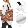 thumbnail image 3 of Disketp Red Houses Bolsa Tote Estampada para Mujer, Bolso de Hombro y de Mano para Compras y Viajes, 3 of 8