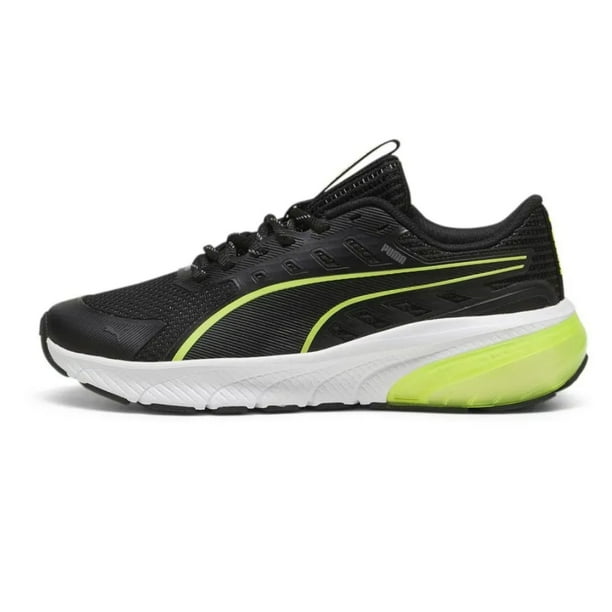 Tenis deportivo Puma Cell Glare Jr negro/verde 310541 03 unisex 23 cm
