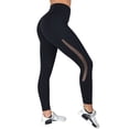 thumbnail image 3 of TWZH Women Solid Color Elastic High Waist Leggings with Pockets, 3 of 4