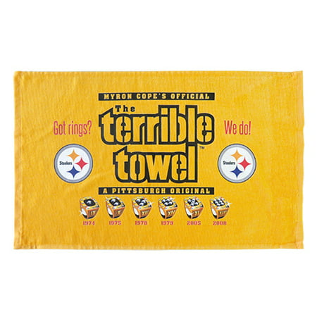 Pittsburgh Steelers Rings Terrible Towel - No