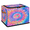 Multicolor 3, variant on CURLYOOT Pink Purple Floral Storage Bin With Zipper Lid, Foldable Clothes Organizer Lidded Storage Baskets, Rectangular Box Closet Shelf Organizer