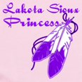 thumbnail image 2 of CafePress - Purple Lakota Sioux Princess Infant Bodysuit - Baby Light Bodysuit, Size Newborn - 24 Months, 2 of 4
