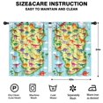 thumbnail image 2 of Blackout Kids Curtains,Cute Dinosaur Pattern Childrens Insulated Curtains Set Of 2,Bedroom Essentials,Toddler Room Decor 42x54in(106x137cm), 2 of 4