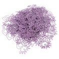 thumbnail image 2 of 100Pcs Carrot Paper Clips Carrot Shape Strong Metal Anti Slip Rustproof Cute Paper Clips for Document Files Letters Purple Carrot, 2 of 5