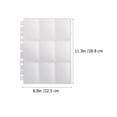 thumbnail image 2 of 50 Pcs Card Page Collection Book Trading Binder Man Transparent, 2 of 7