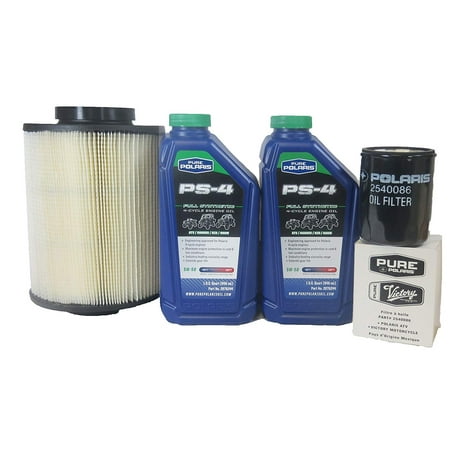 2008-2014 Rzr 800, Efi/Eps All Options Genuine Polaris Oil Change and Air Filter (Best Air Filter Oil)
