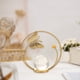 thumbnail image 5 of Escultura de bola de cristal de hierro dorado | Decoración moderna de metal | Adornos de cristal transparente brillante | Base estable para escritorio de oficina en casa | Regalo para cumpleaños y, 5 of 6