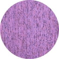 thumbnail image 1 of Ahgly Company Indoor Round Abstract Purple Contemporary Area Rugs, 8' Round, 1 of 4