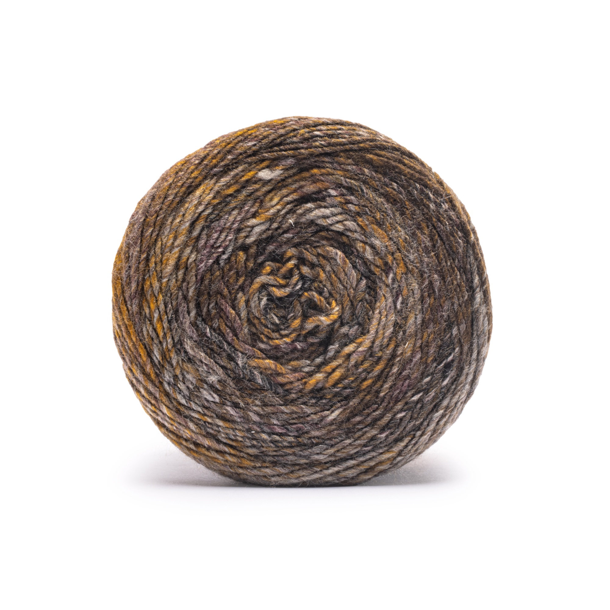 Red Heart® Roll With It Melange™ #4 Worsted (Medium) Acrylic Yarn, Tiger's Eye 5.29oz/150g 389 Yards