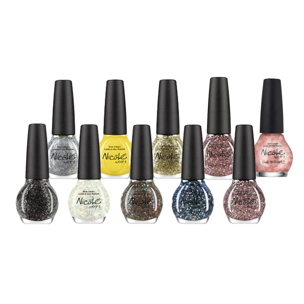 OPI - Lot of Nicole By OPI Finger Nail Polish Color Lacquer 10-Piece ...