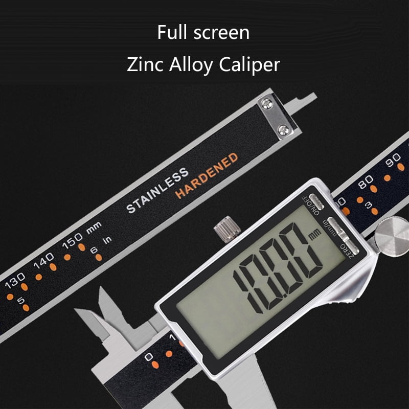 High Precision Digital Vernier Micrometer Caliper Measuring Tool Inch/Metric