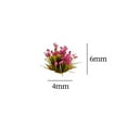 thumbnail image 7 of Artificial DIY Miniature Flower Cluster Flower Vegetation Groups Diorama Layout Scenery Model Building Model Sand Table Decoration Pink, 7 of 7