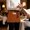 Rust, Terracotta, Copper, Burnt Orange, variant on Sage Green Lattice Geometric Waitress Apron with 3 Pockets, Luxury Abstract Art Aesthetics Server Aprons Waterproof Kitchen Restaurant Half Waist Apron for Men Women