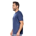 thumbnail image 2 of Expert Brand USA-Made Men's Athletic Heather Crewneck T-Shirt, Dark Heather Navy, XL, 2 of 5