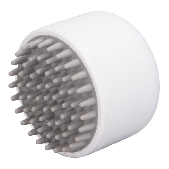 Cepillo De Baño Para Perros Y Gatos, Cepillo De Masaje De Goma De Silicona Para Perros Y Cachorros, Dispensador De Champú Suave, Cepillo De Limpieza Para Pelo, Azul
