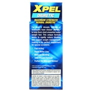 Xpel Maximum Strength All-Natural Herbal Diuretic, Fast Acting Water Pill – Relieves Water Retention, Bloating, and Supports Weight Loss, 60 Capsules