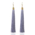 thumbnail image 1 of Sonducket Borla Pendientes Candelabro Bohemio Cuerda larga Joyería exagerada Oreja Cuelga Flecos Día de San Valentín Niñas Par de aretes Ropa, zapatos y accesorios Miscelánea Gris Sonducket AP010294-08, 1 of 1