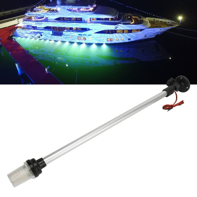 Boat Anchor Light, Rotatable Base, COB Design, for Yachet Marine, Corrosion Resistant Material