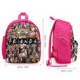 thumbnail image 2 of 12In Friends TV Show Backpack Small Travel Backpacks Lightweight Sports Daypack, 2 of 6