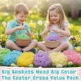 thumbnail image 6 of JoyX Easter Grass 1.5 Pounds  Pastel Colors Easter Basket Filler Stuffers, Recyclable Shred Paper Grass for Easter Egg Hunt Décor, Party Favors, Classroom Event Decoration, 6 of 9