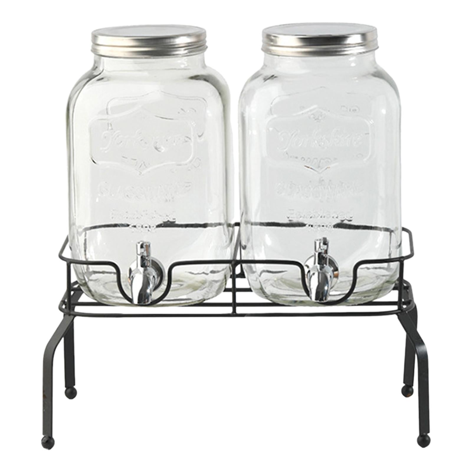 Distributeur De Boissons Capacité De 3,8 L 3PCs, Fontaine à Eau En Verre, Distribution