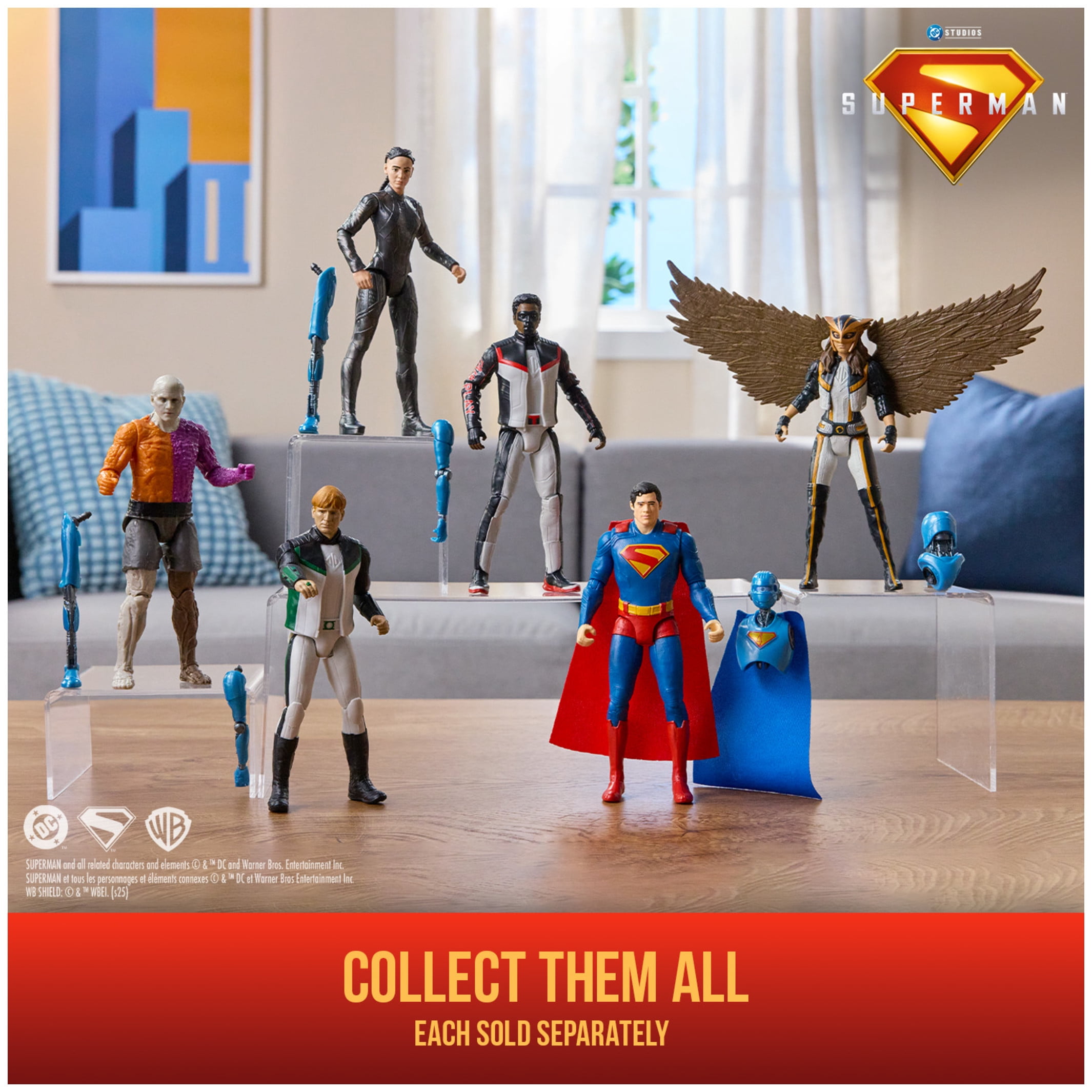 DC Comics SUPERMAN, Green Lantern 6-inch Action Figure, for Ages 4 and up
