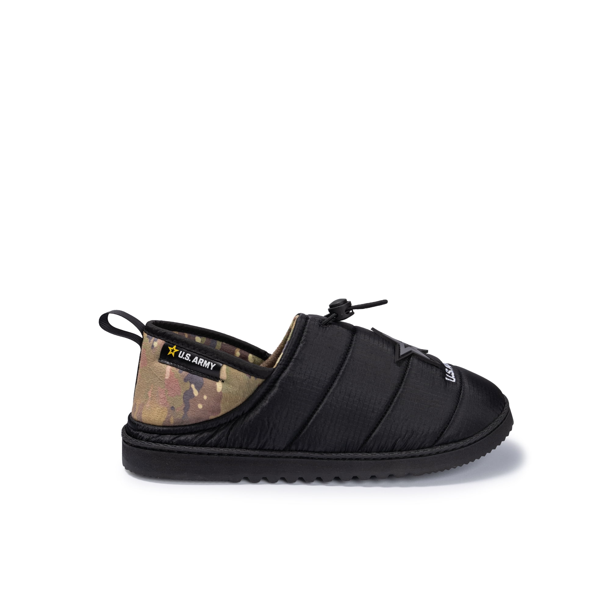 Mens US Army Bungee Slipper
