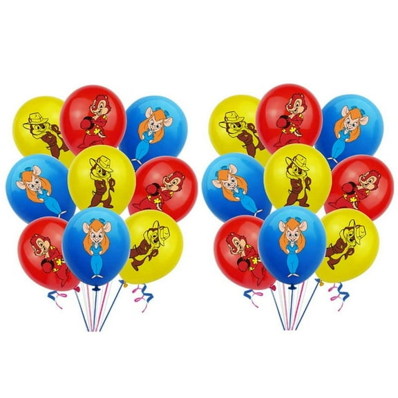 Chip and Dale Rescue Rangers Balloons Party Supplies Birthday Favors Decorations Decor Kit Latex