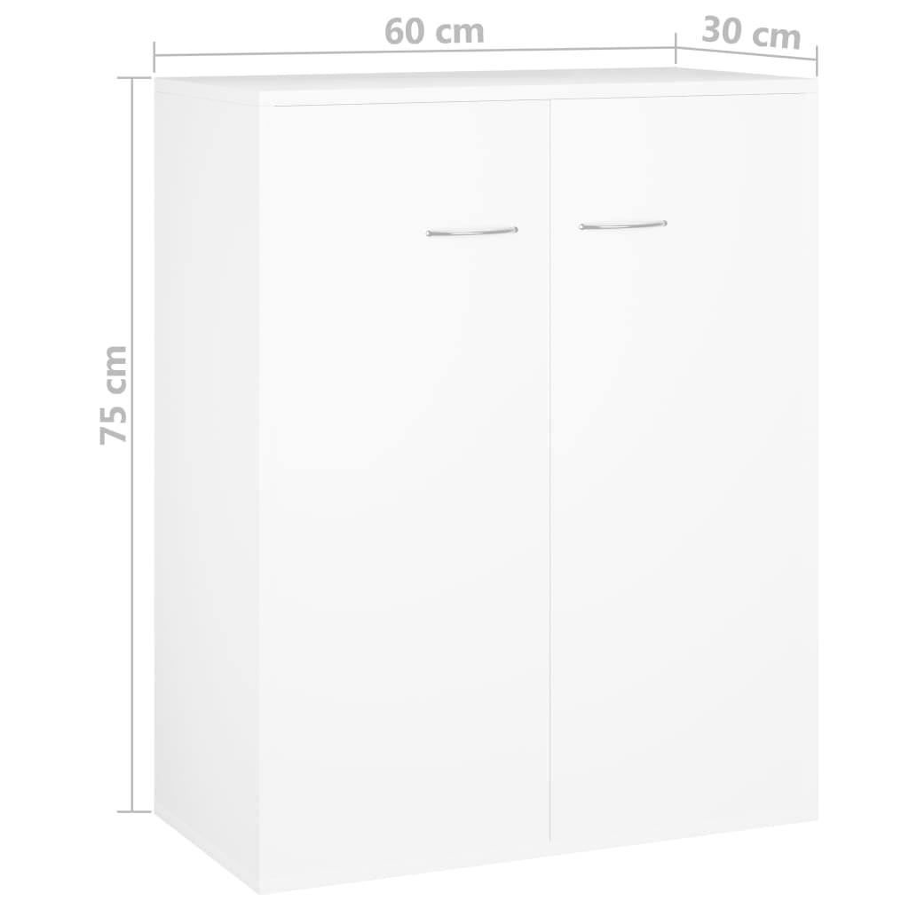 Kepooman Modern Sideboard Buffet, Contemporary Wood Storage Cabinet with Two Doors for Entryway Kepooman Modern Sideboard Buffet, Contemporary Wood Storage Cabinet with Two Doors for Entryway