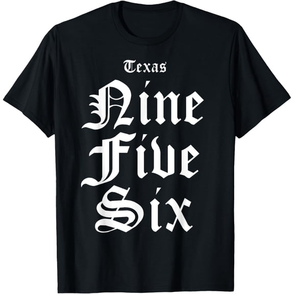 Puro 956, Area Code 956 T-ShirtMen and women, Black T-shirt, size: Extra large