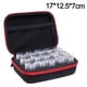 thumbnail image 2 of Caja de almacenamiento para arte y artesanía de 15 rejillas, accesorios de pintura con bordado de diamantes, tanque de choque colgante, 2 of 5