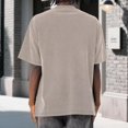 thumbnail image 6 of Ankishi Christian T Shirts for Men Washed Crewneck Oversized Cotton T Shirts Distressed Casual Clothes for Travel Dating, 6 of 7
