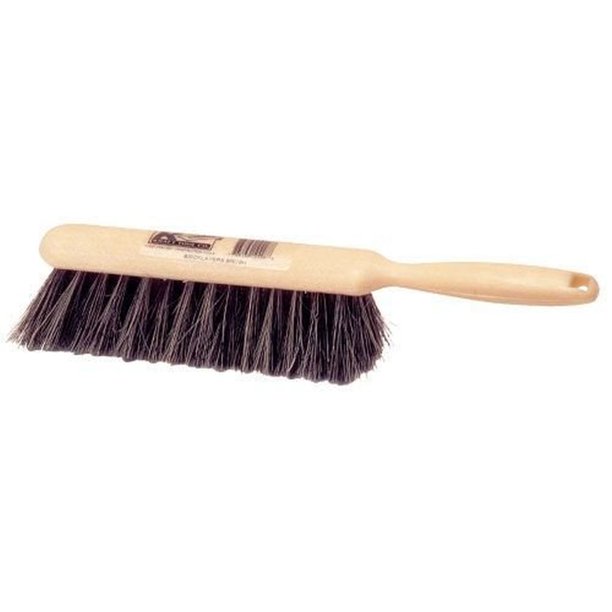 Bricklayers and Counter Duster 13" Medium Soft Horsehair Brush, Made in