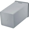 thumbnail image 4 of Global Industrial Square Plastic Garbage Can, 55 Gallon, Gray, 4 of 5